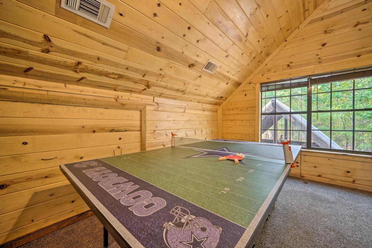 Cabin With Hot Tub And Games, 4 Mi To Beavers Bend! 브로큰보우 외부 사진
